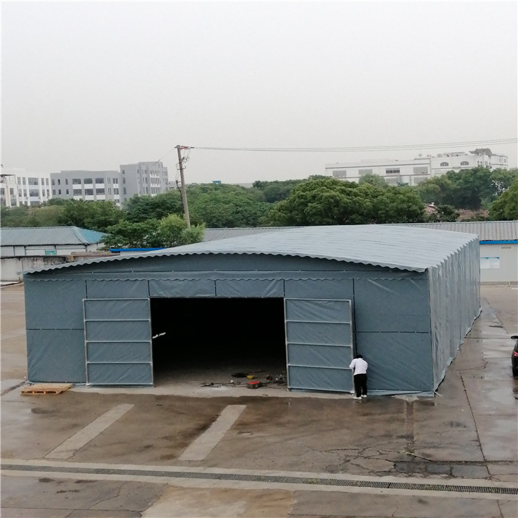 物流倉庫雨蓬_海晟蓬業(yè)生產(chǎn)(圖4)